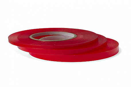 Скотч пакетный усиленный 9мм/50 (арт.11391РР) на красной основе