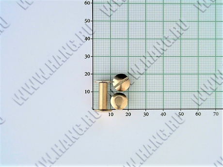Болты металл.Gold 15мм (уп-100шт)