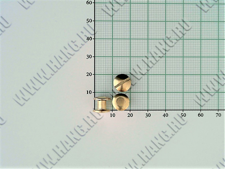 Болты металл.Gold 5мм (уп-100шт)