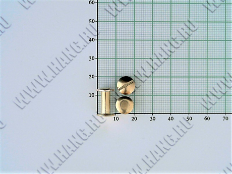 Болты металл.Gold 12мм (уп-100шт)