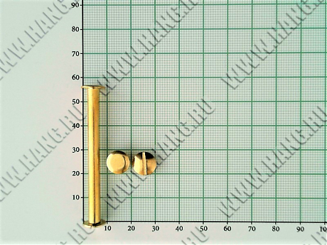 Болты металл.Gold 55мм (уп-100шт)