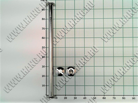 Болты металл.Silver 95мм (уп-100шт)